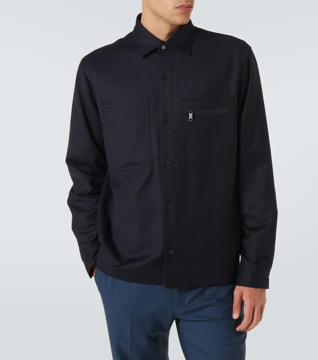 Zegna - Wool overshirt