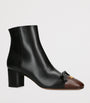 Valentino Garavani Multi Leather Valet De Roi Ankle Boots 60