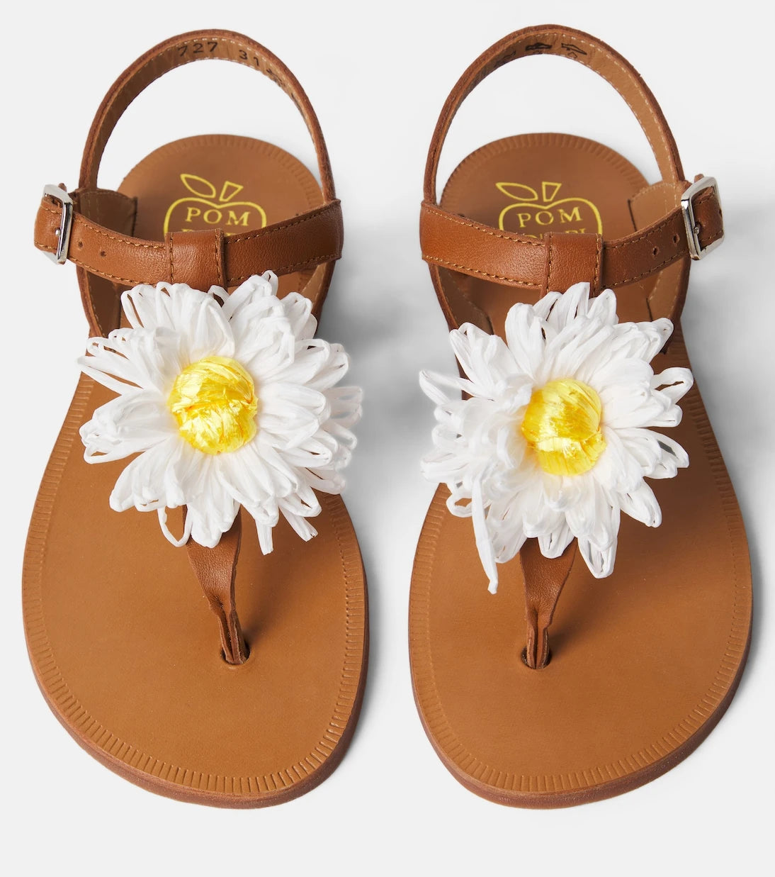 Pom d'Api - Plagette thong leather sandals