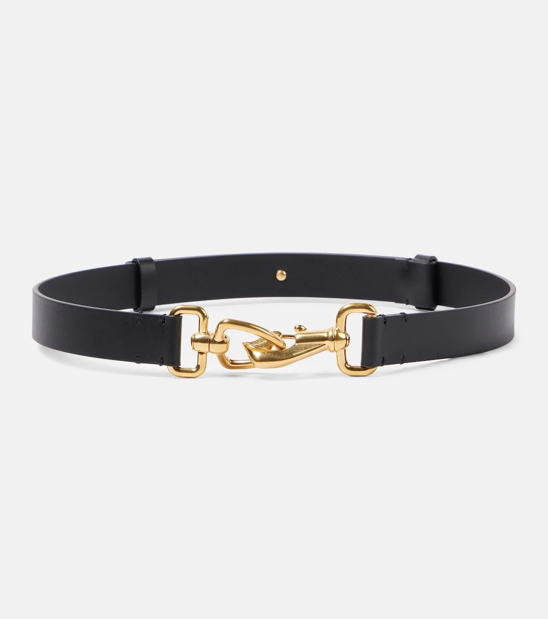 Burberry - Equestrian leather belt
