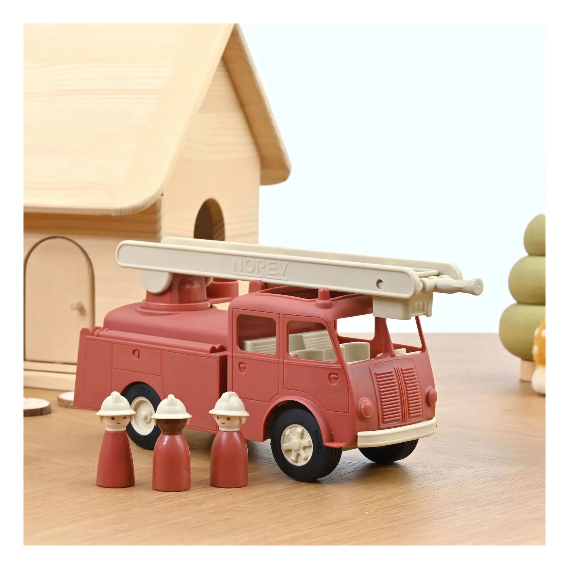 Norev - Berliet fire truck | Red