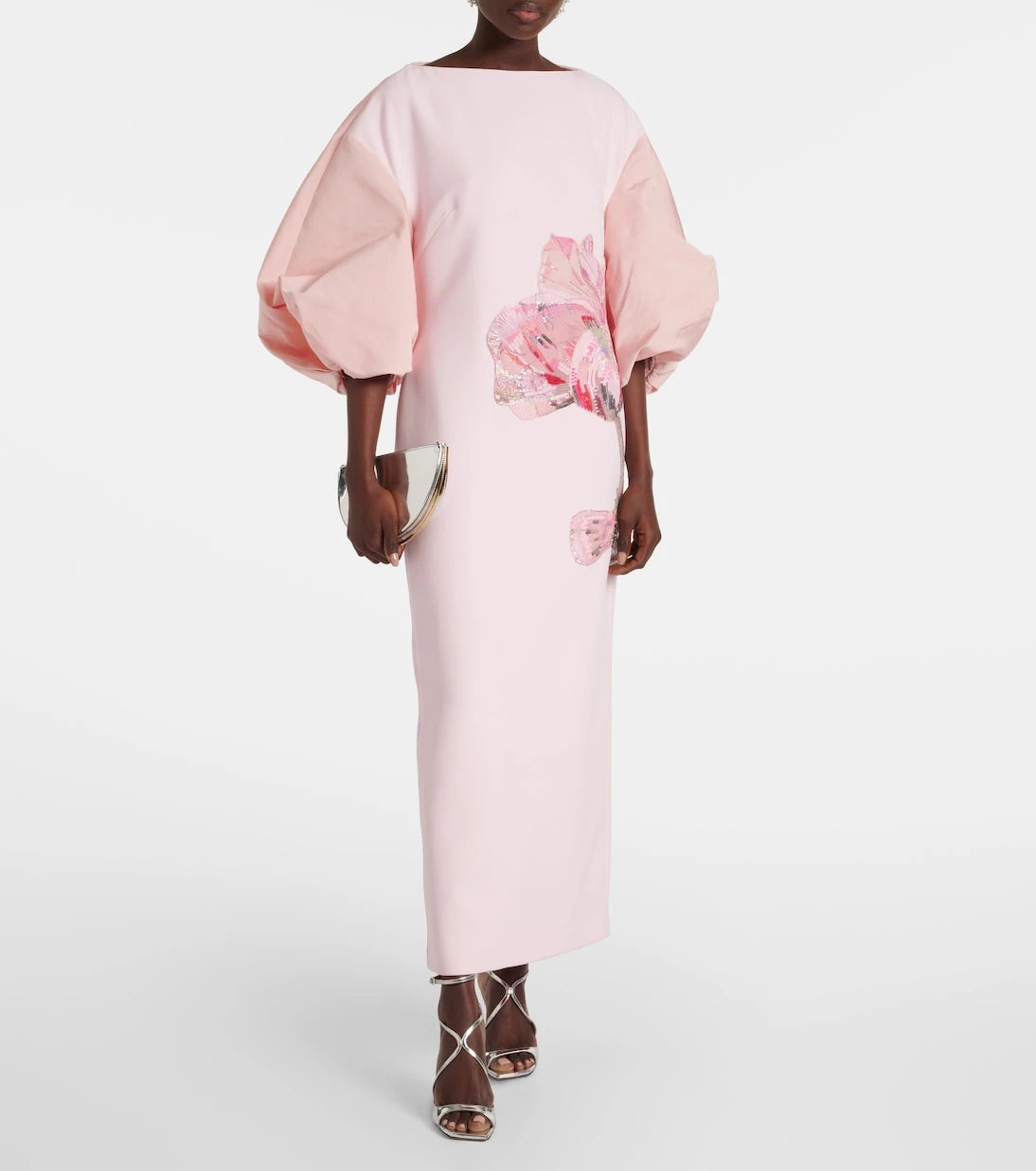 Safiyaa - Embroidered midi dress