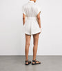 Linen Cuffed Rhiannon Playsuit IVO/IVORY