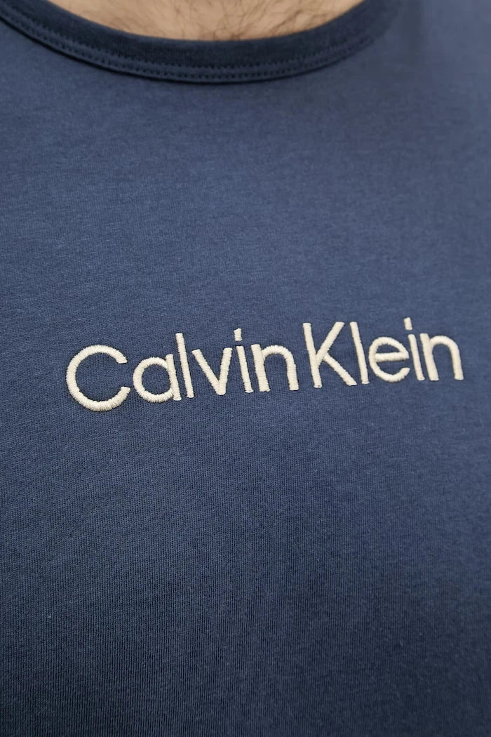 Calvin Klein Underwear kısa kollu erkek pamuklu pijama