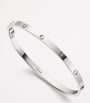 LOVE Small White Gold Bracelet