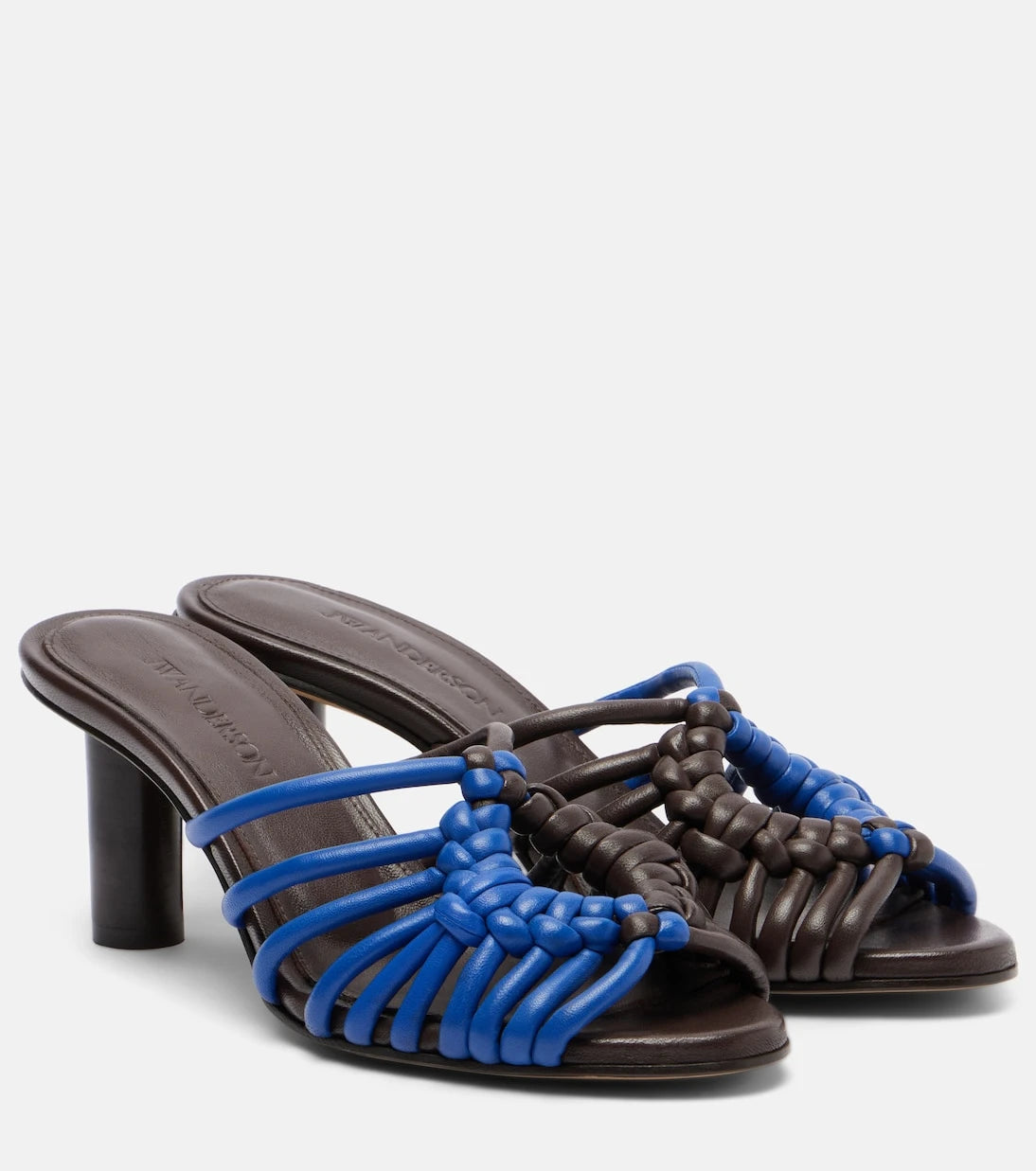 JW Anderson - Plot woven leather sandals