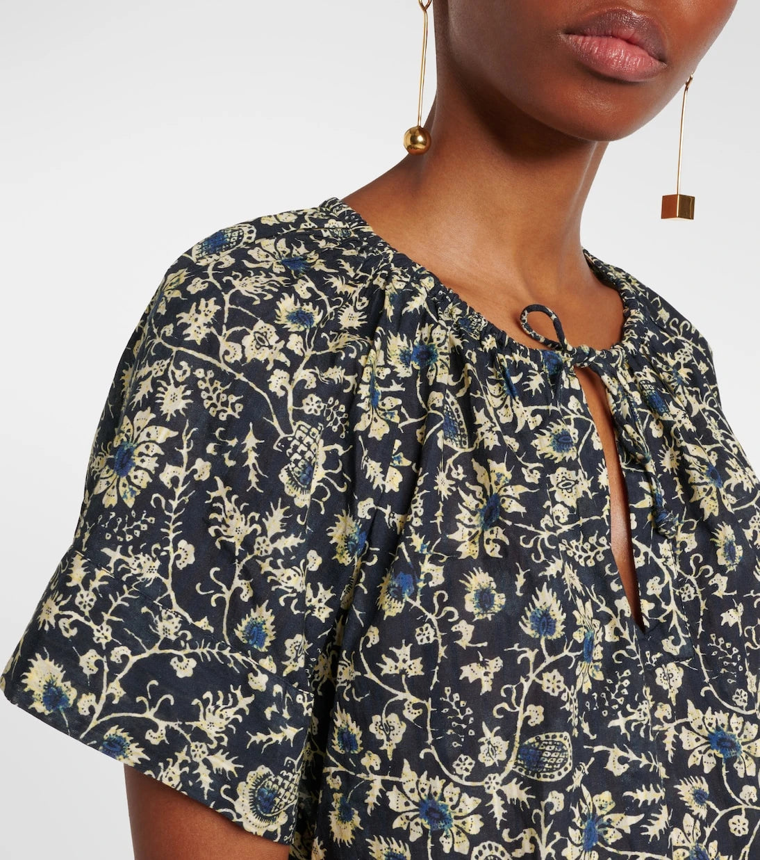 Ulla Johnson - Sena printed cotton-blend top