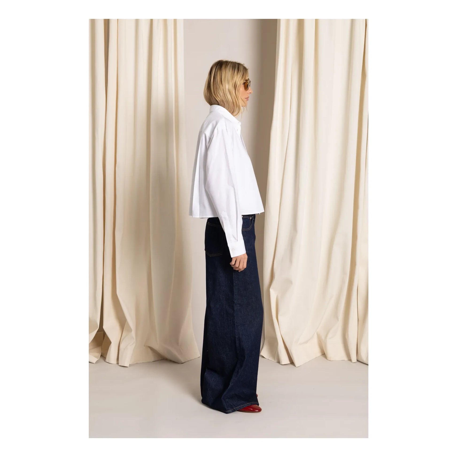 Smallable Woman - Chili Short Shirt | White