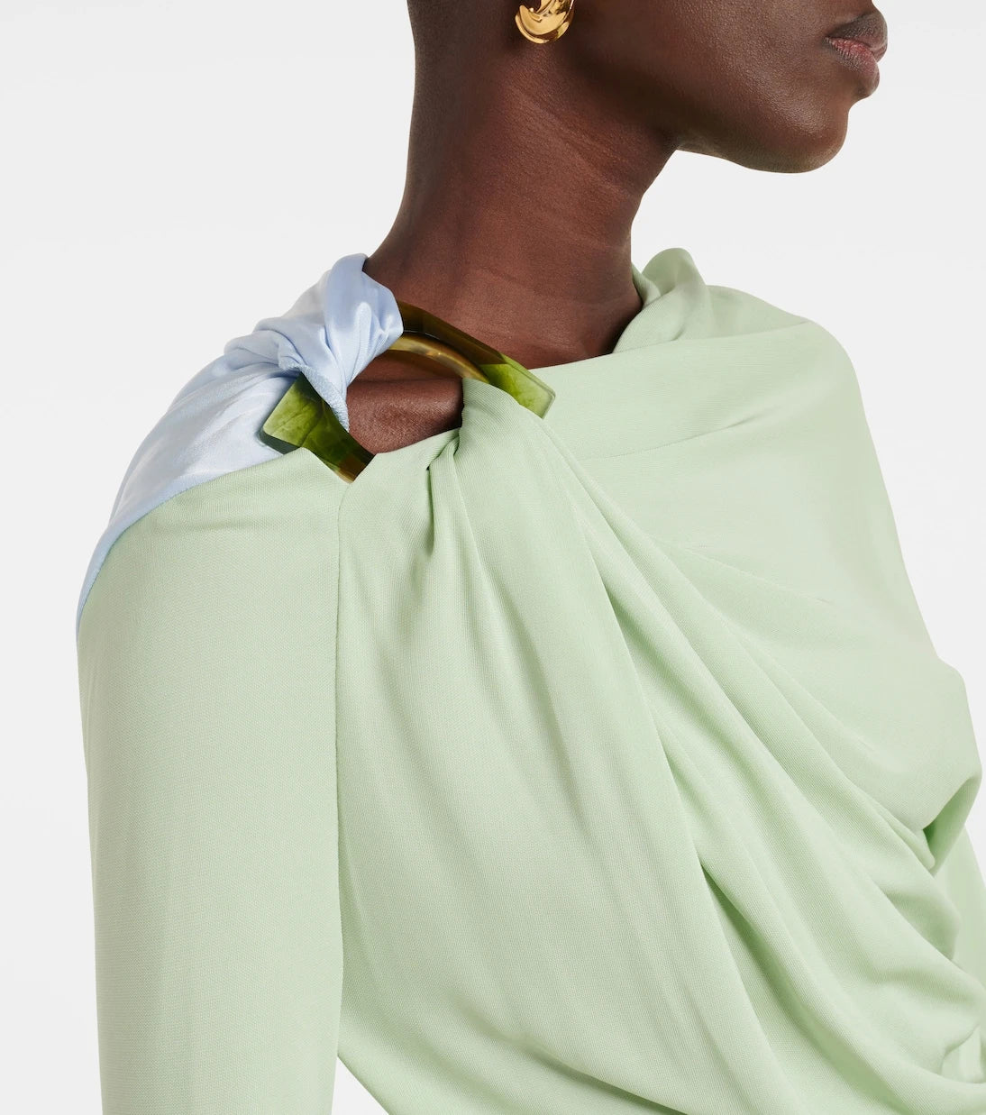 Victoria Beckham - Draped jersey top