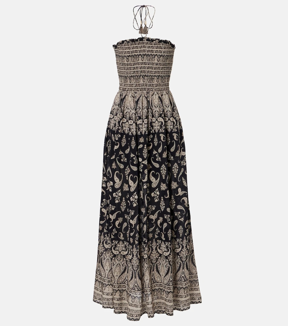 Veronica Beard - Ayanna paisley shirred maxi dress