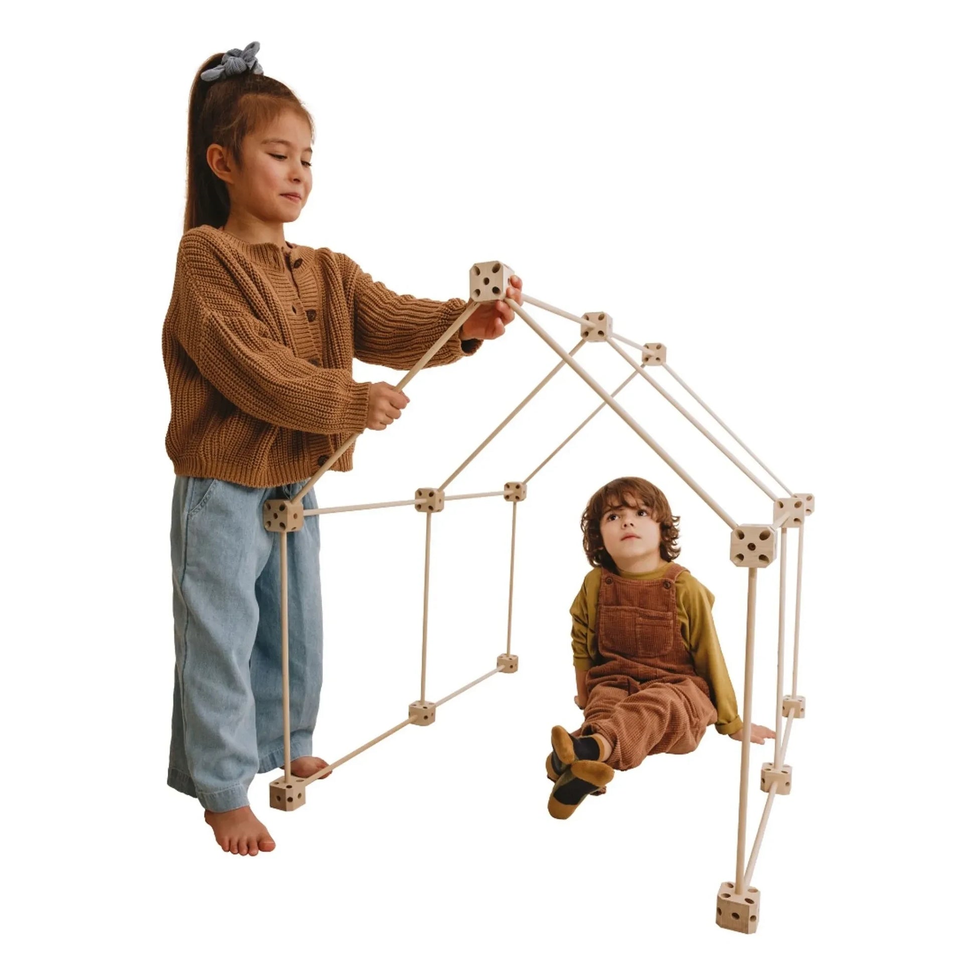 Sarbakane - Cabane à construire - Pack Libellule - 43 pieces