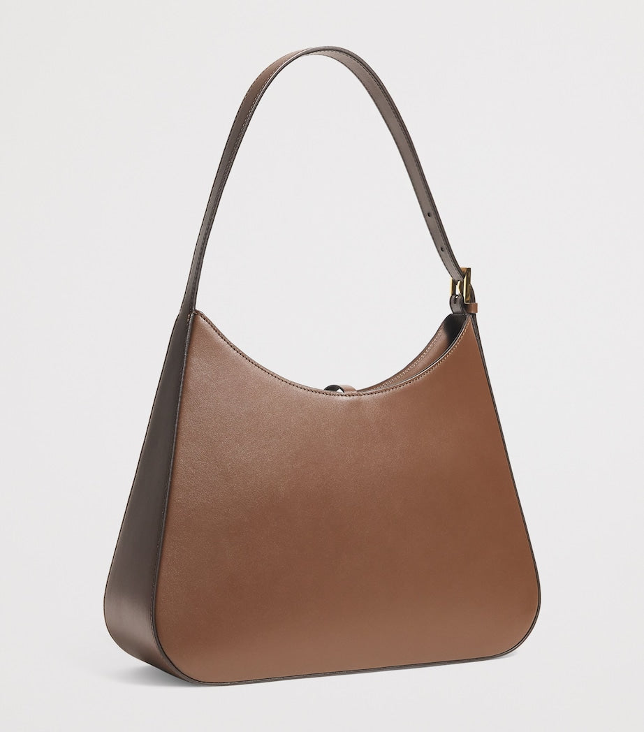 Demellier Brown Large Suede Tokyo Shoulder Bag