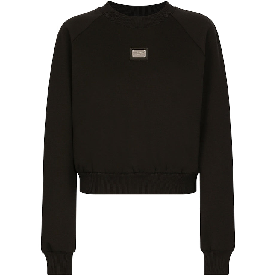 Dolce & Gabbana Multi Logo Plaque Sweatshirt