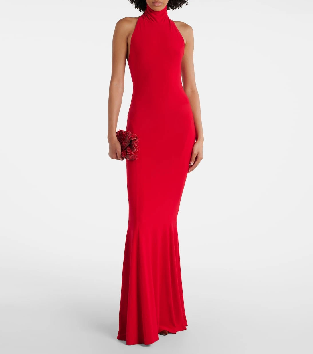 Norma Kamali - Halterneck gown