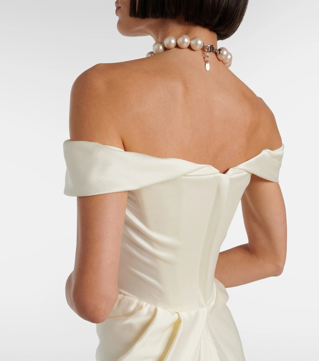 Vivienne Westwood - Nova Cora draped satin minidress
