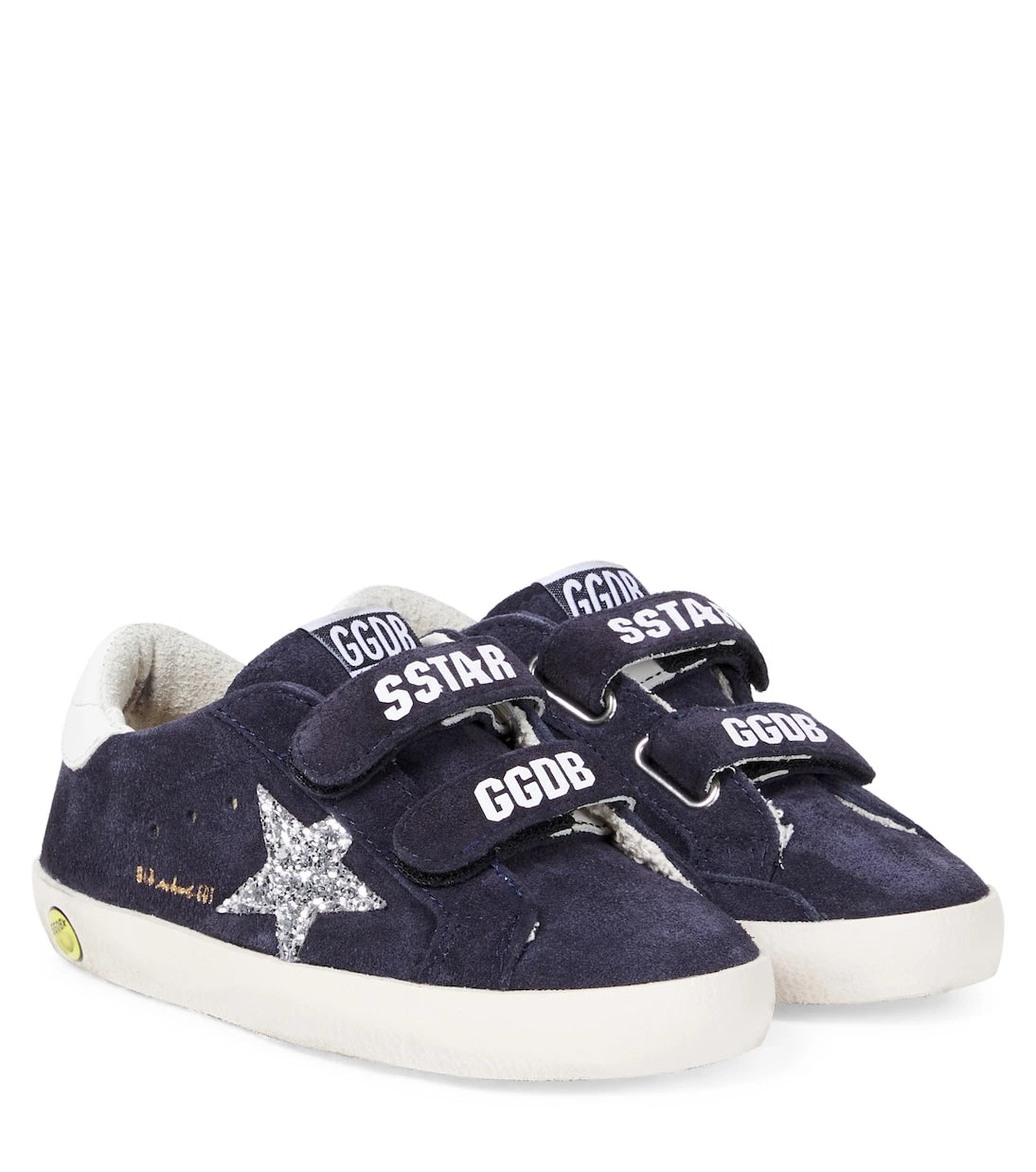 Golden Goose Kids - Old School sequined suede sneakers