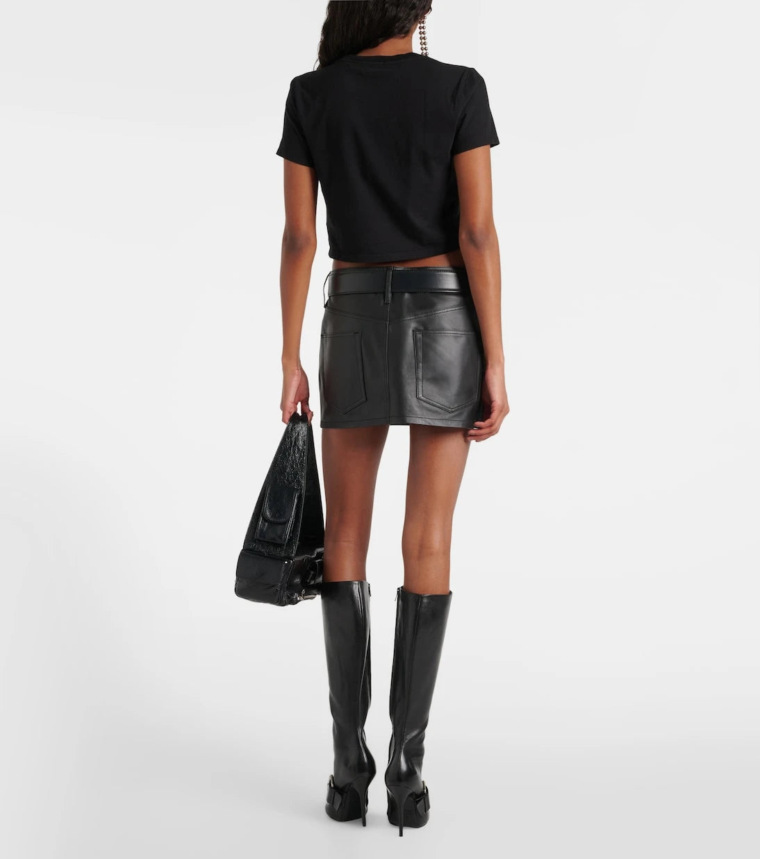 Re/Done - Cotton jersey crop top