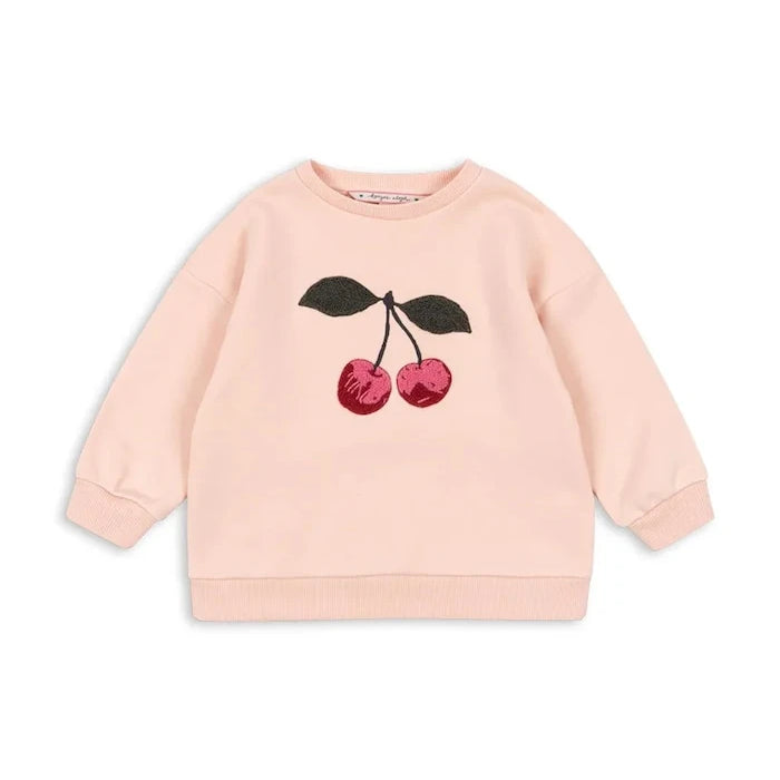 Konges Sløjd LOU TERRY SWEAT SHIRT OCS Çift Taraflı Pamuklu Sweatshirt