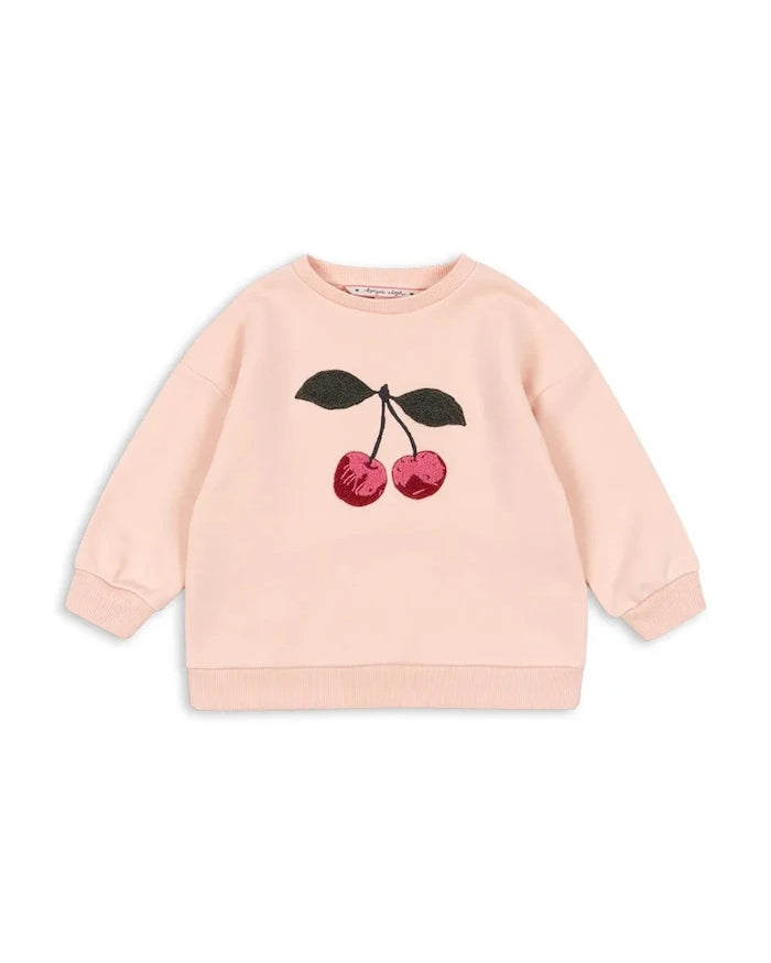 Konges Sløjd LOU TERRY SWEAT SHIRT OCS Çift Taraflı Pamuklu Sweatshirt