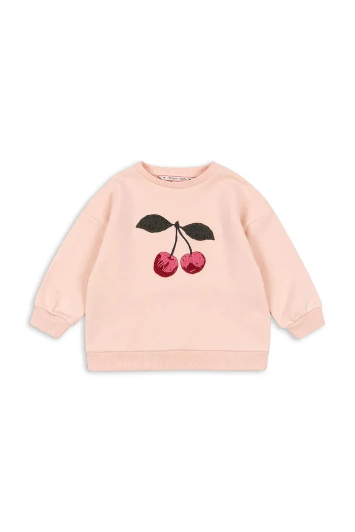 Konges Sløjd LOU TERRY SWEAT SHIRT OCS Çift Taraflı Pamuklu Sweatshirt