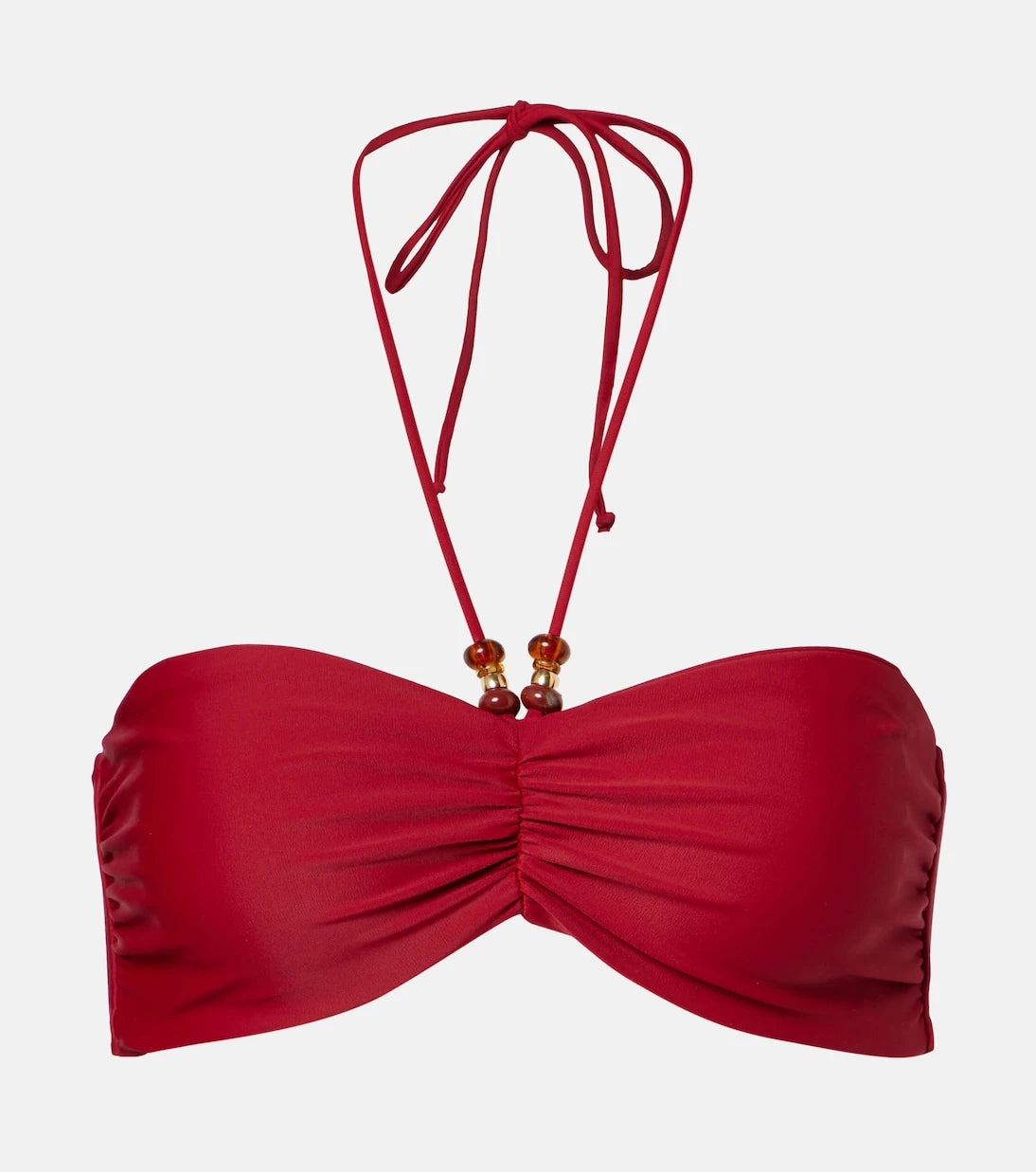 Jade Swim - Zoe ruched bikini top