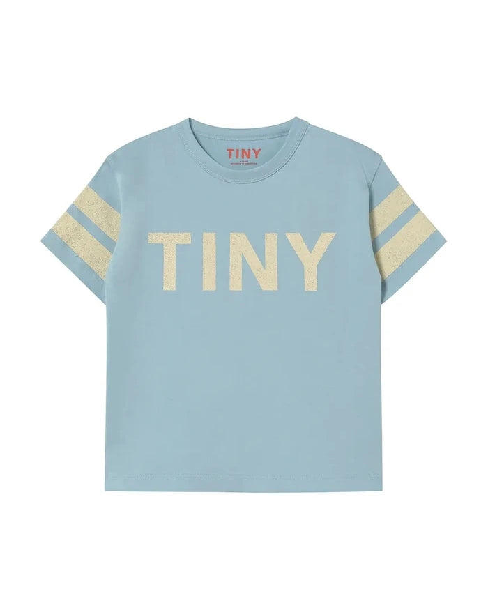 Tinycottons STRIPES LOGO TEE Çocuk Pamuklu Tişört