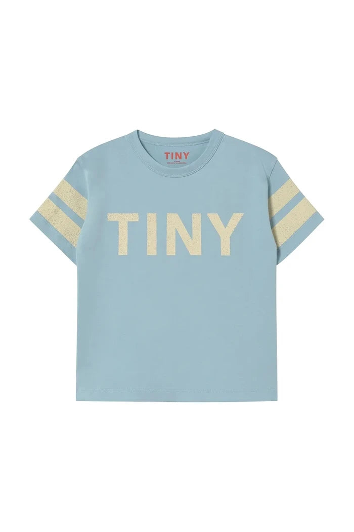 Tinycottons STRIPES LOGO TEE Çocuk Pamuklu Tişört