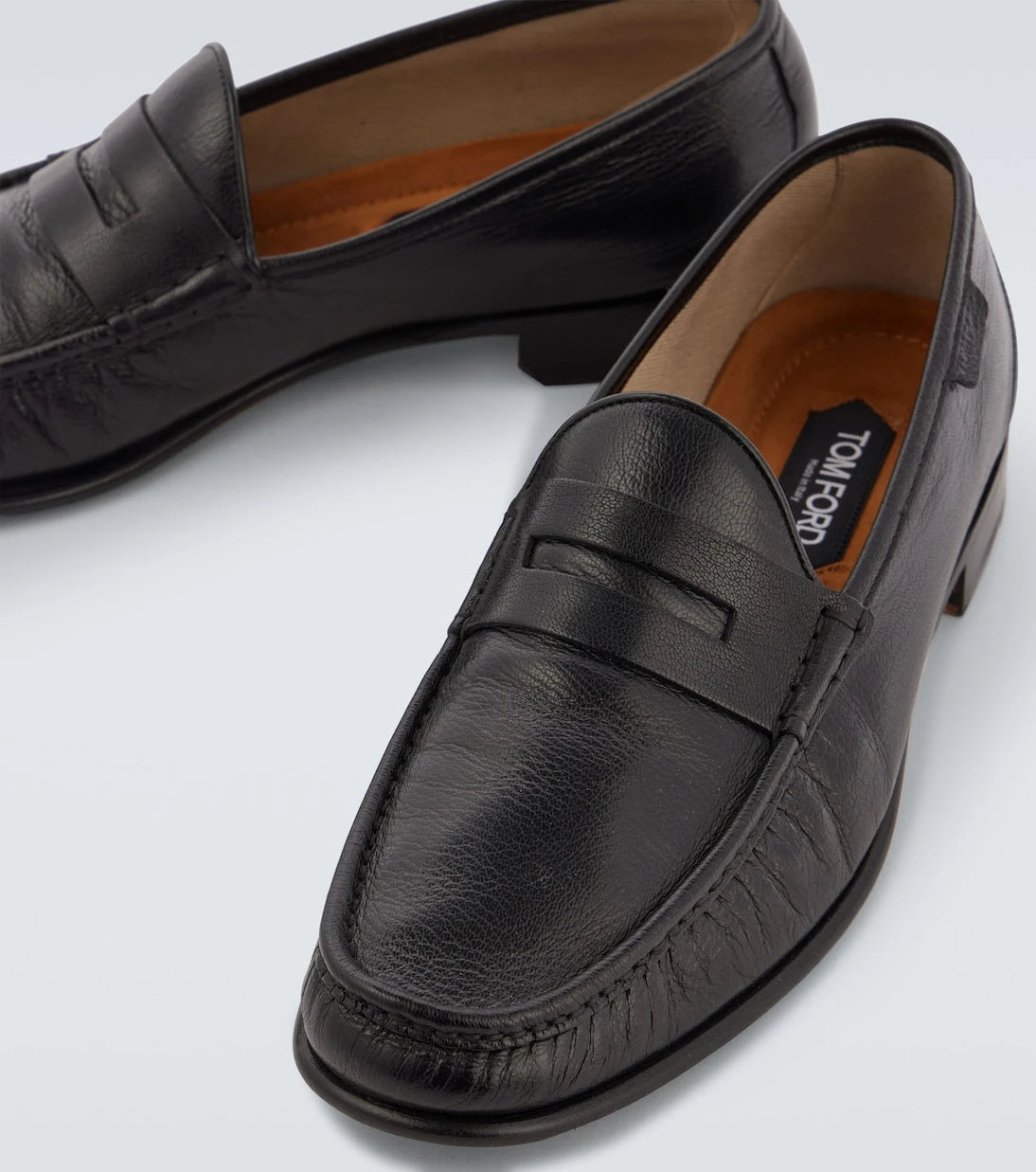 Tom Ford - York leather penny loafers