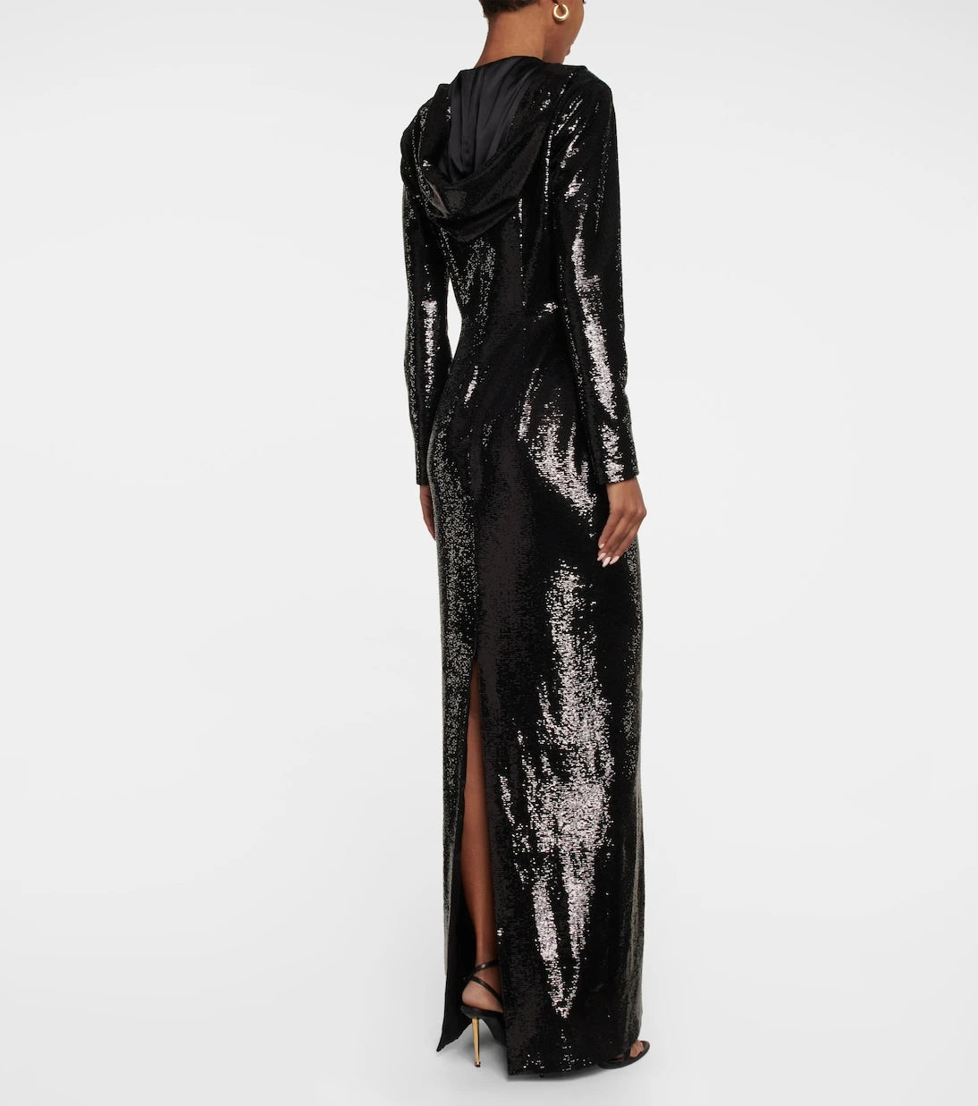Tom Ford - Sequin-embellished hooded gown