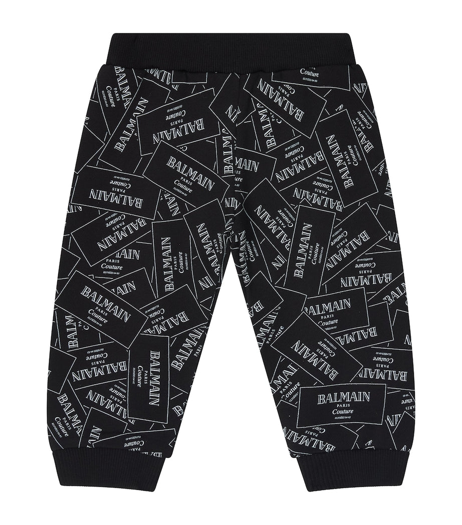 Balmain Kids Sticker Print Sweatpants (3-36 Months)