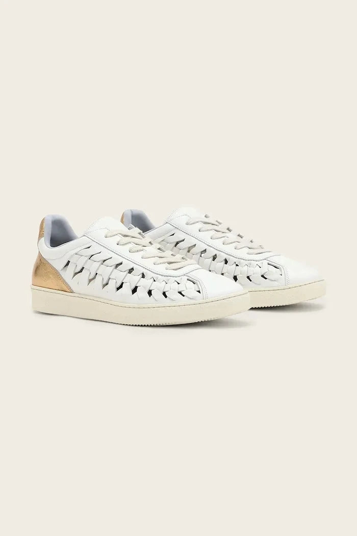 AllSaints Velma Woven Sneaker маратонки дамски от кожа