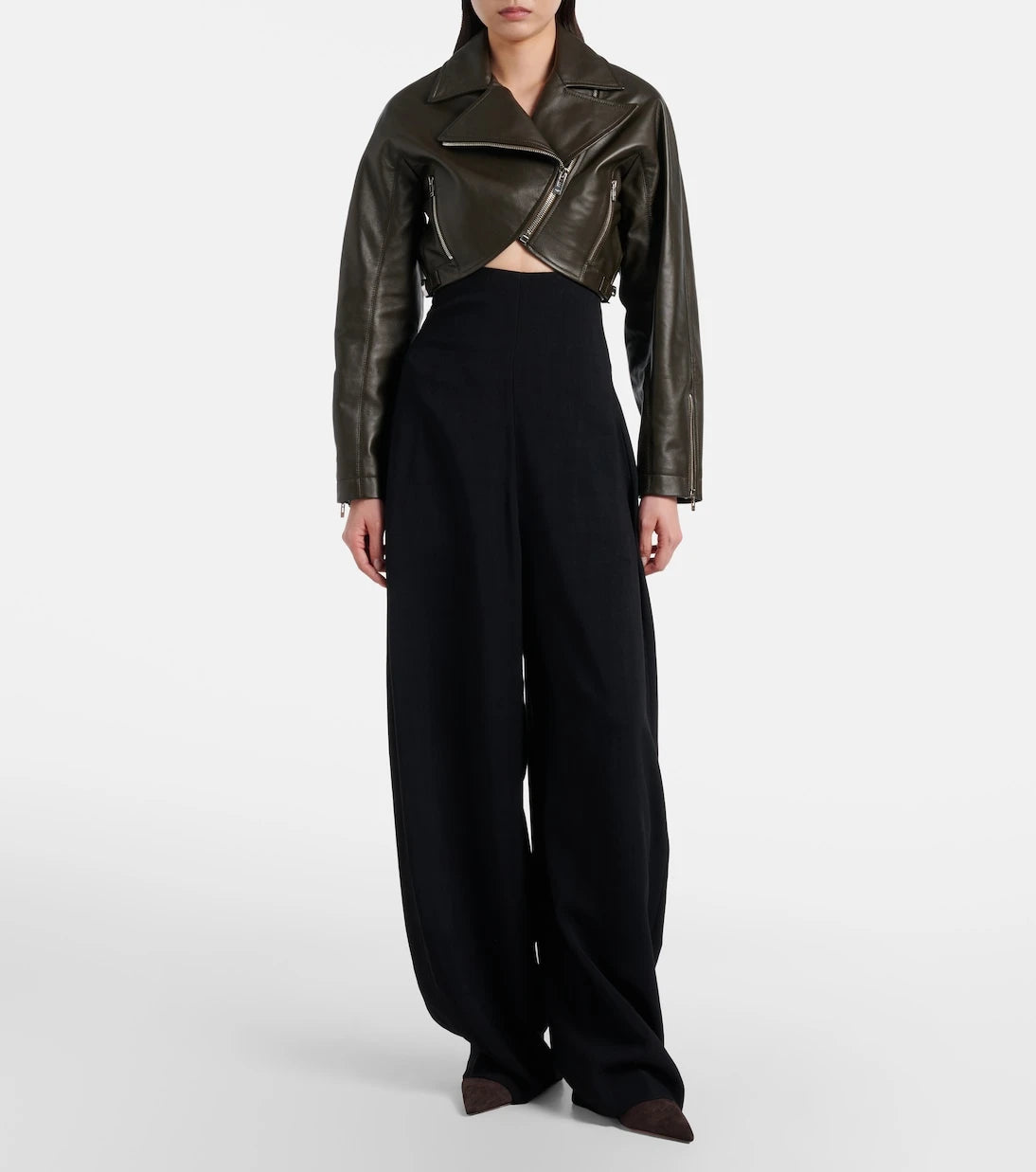 Alaïa - Barrel-leg pants