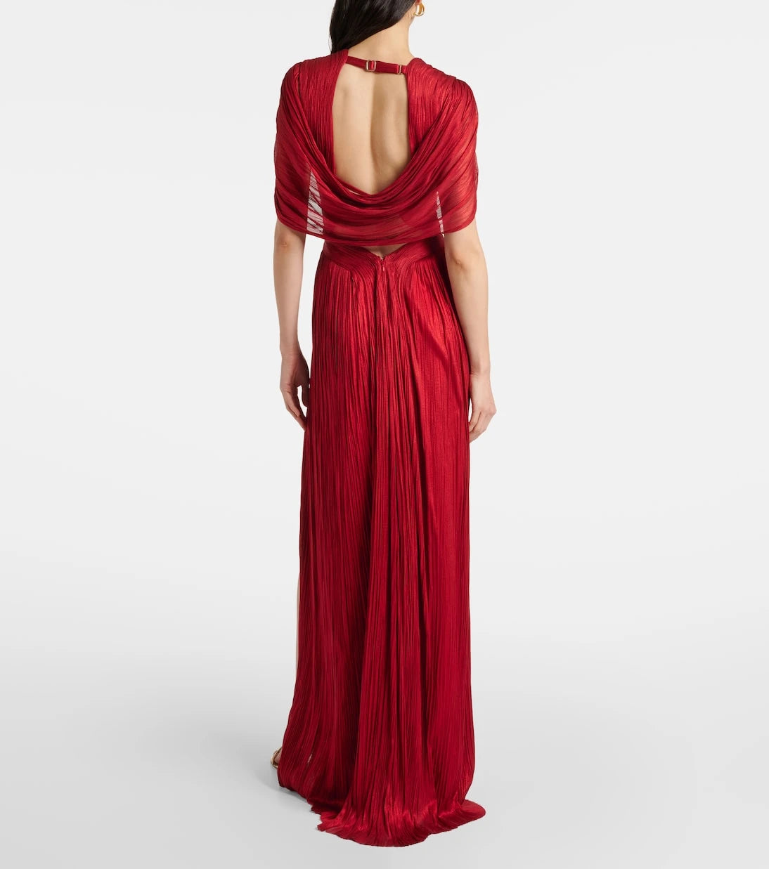 Maria Lucia Hohan - Laurel caped silk gown
