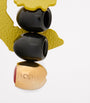 LOEWE Black Leather Olive Bag Charm