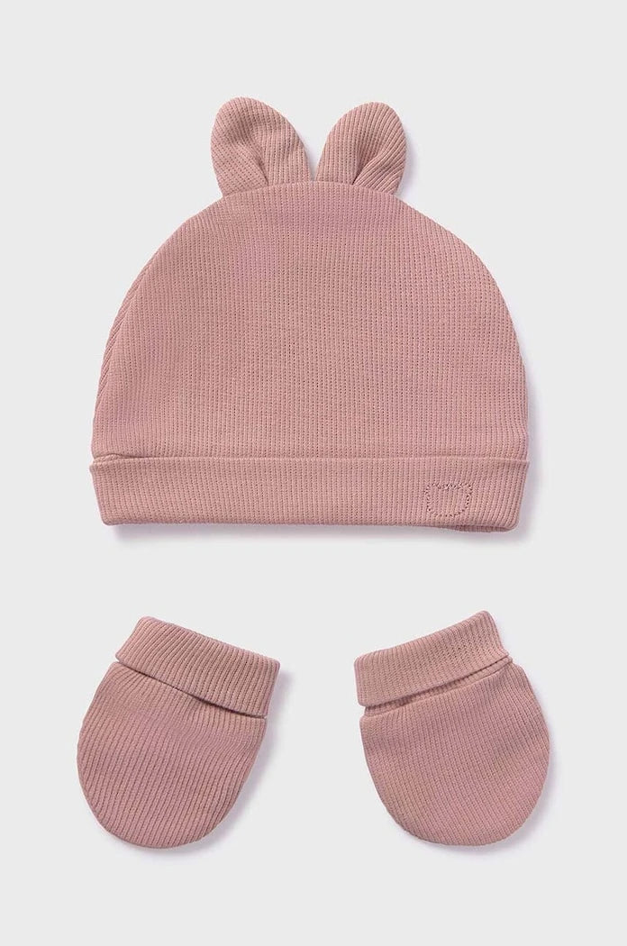 Детски шапка и ръкавици Mayoral Newborn