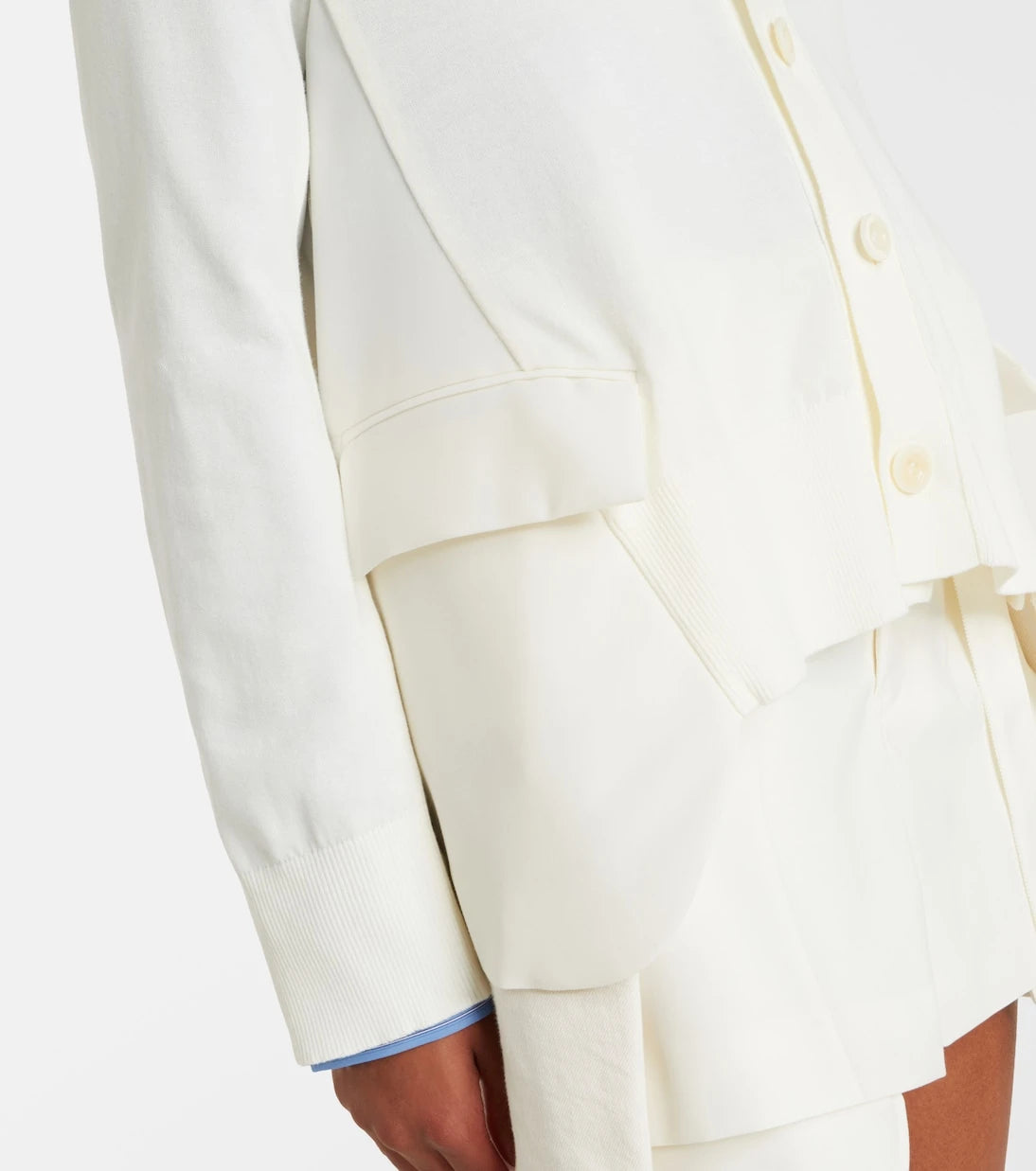 Sacai - Cotton cardigan