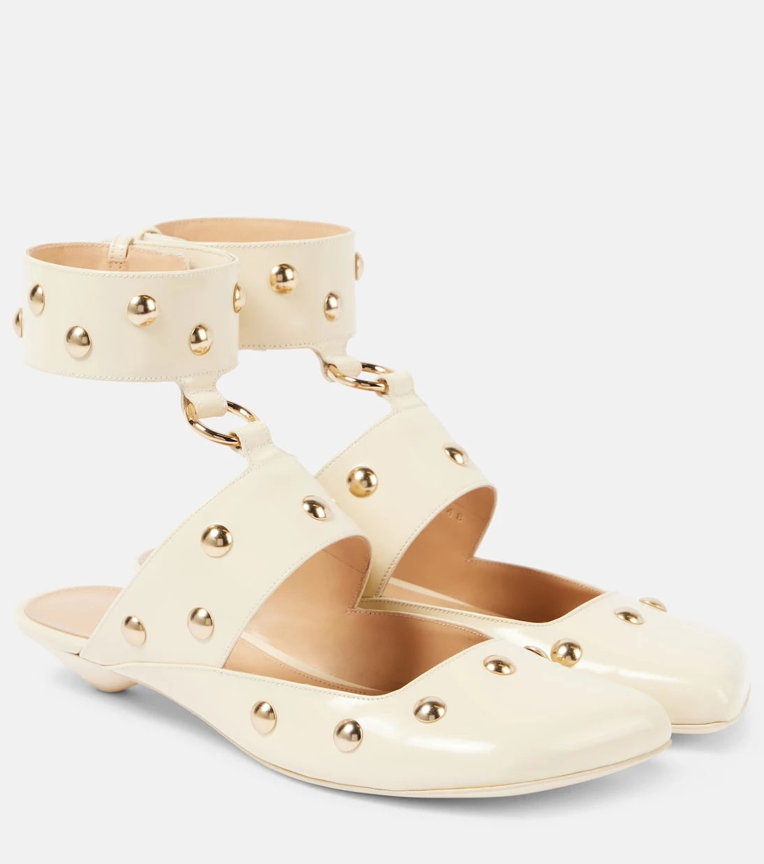 Chloé - Jade studded leather sandals