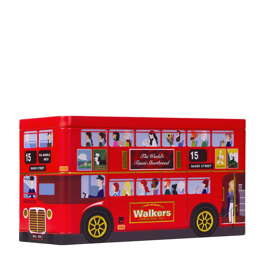 Walkers London Bus Shortbread Tin (250g)