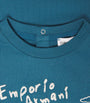 Emporio Armani Kids Cotton Beach Print T-Shirt (6-36 Months)