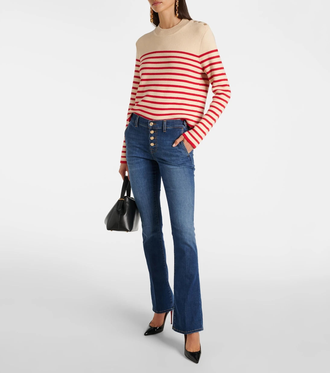 7 For All Mankind - Bootcut high-rise bootcut jeans