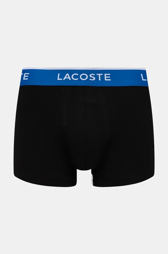 Lacoste erkek pamuklu elastan dar kesim boxer 3'lü