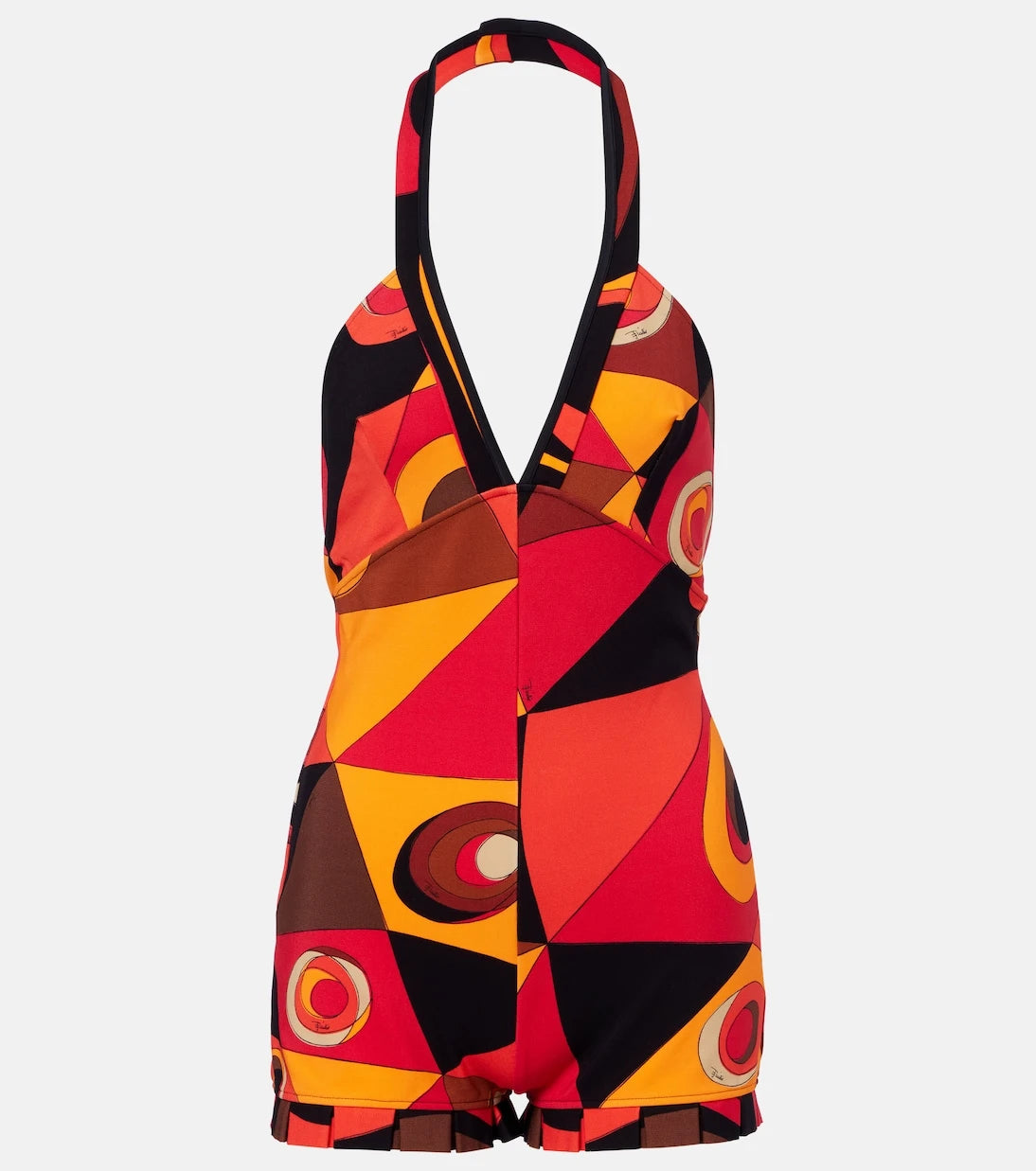 Pucci - Occhi halterneck jersey romper