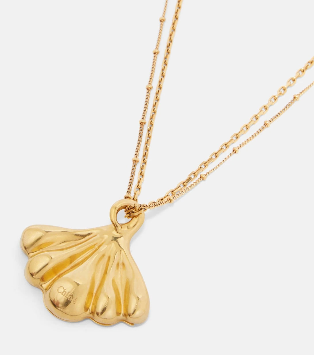 Chloé - Shell pendant necklace