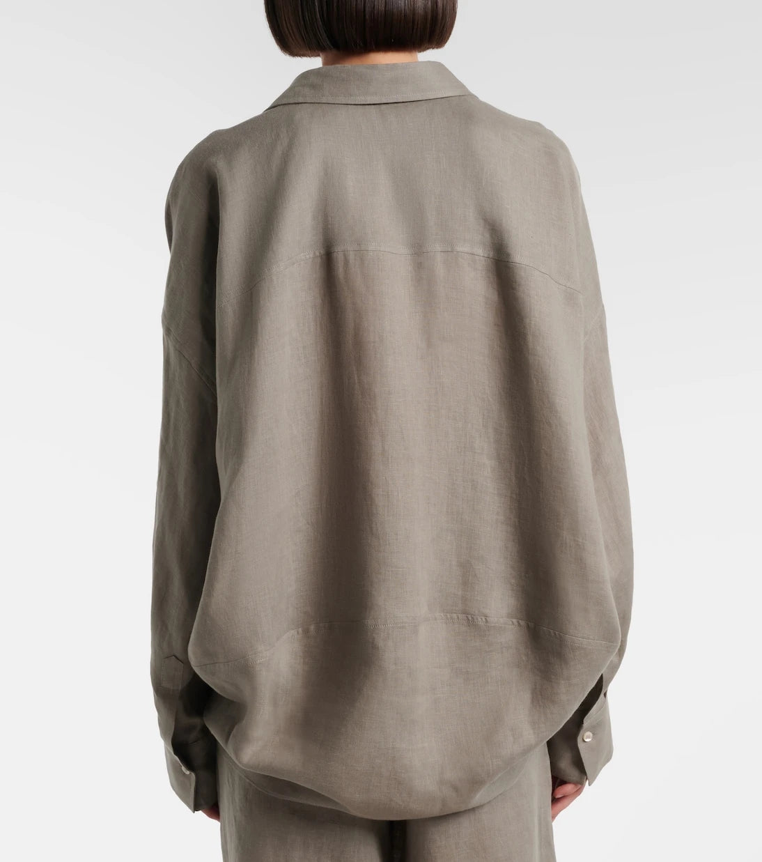 Brunello Cucinelli - Oversized linen shirt