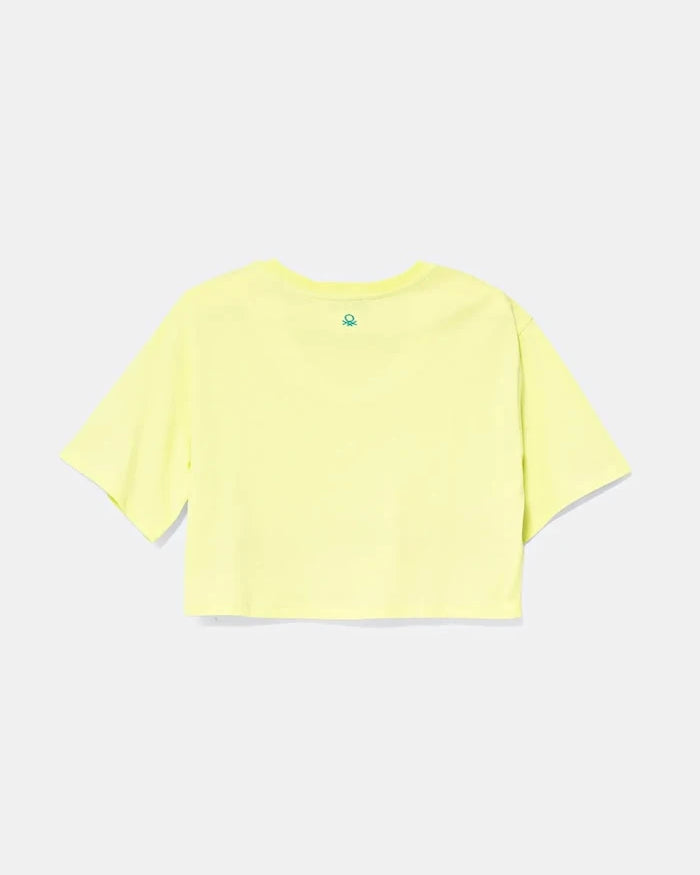 United Colors of Benetton Çocuk Pamuklu Tişört