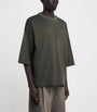 Cotton-Blend Oversized T-Shirt