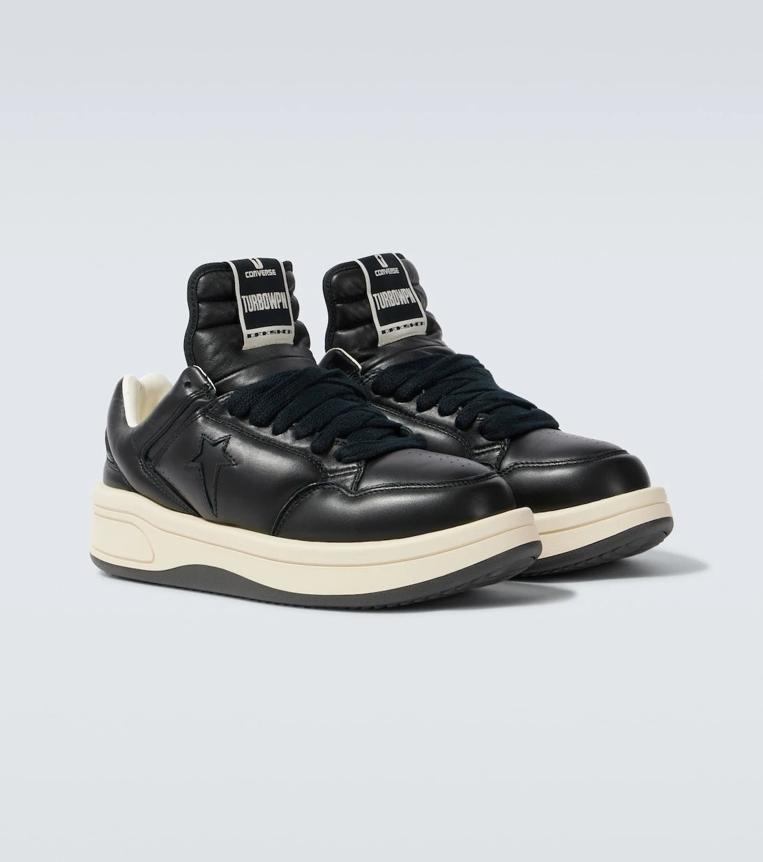 Rick Owens - x Converse deri spor ayakkabı