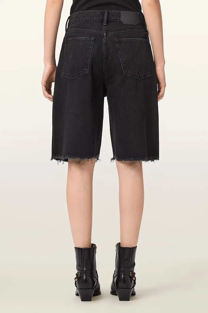 AllSaints Kadın Denim Kısa Şort AKI