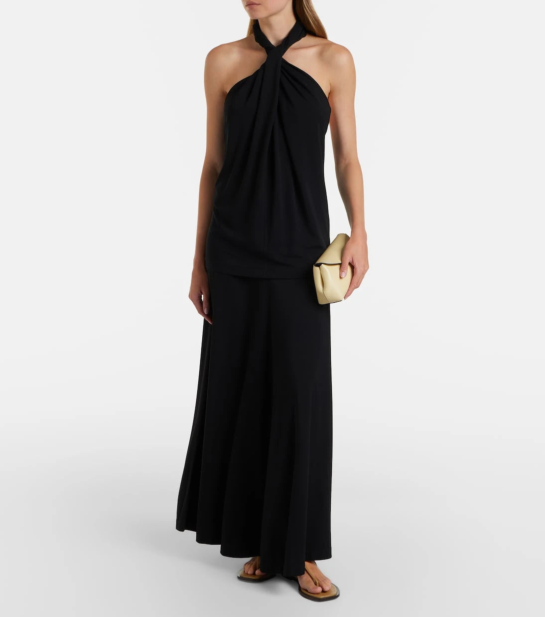 Toteme - Halterneck jersey top