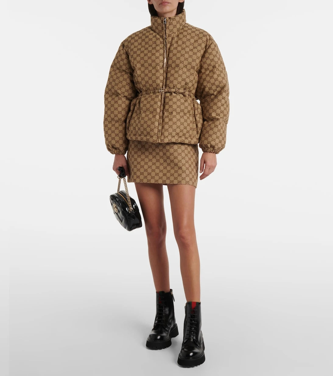 Gucci - جاكيت منفوخ من قماش GG